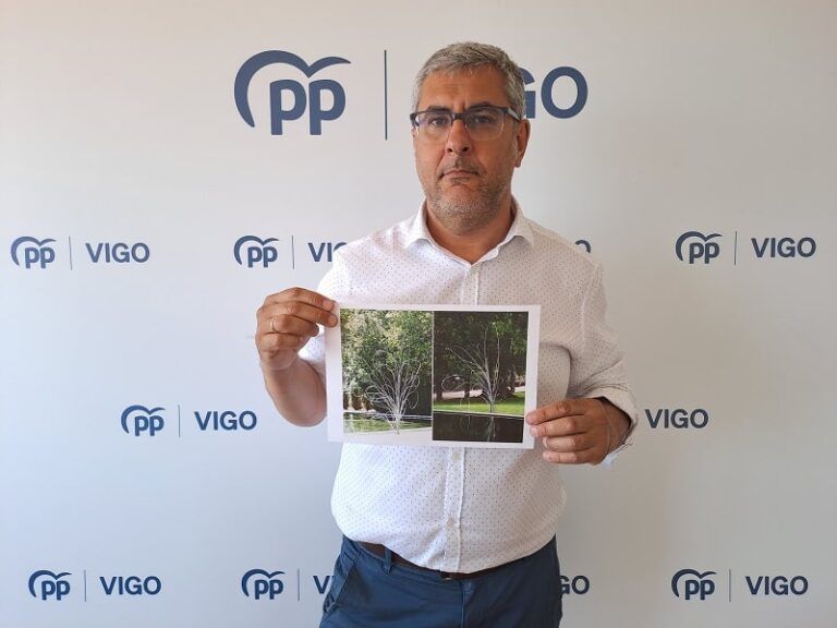 El PP de Vigo denuncia la desaparición de una escultura de Castrelos sin vigilancia municipal