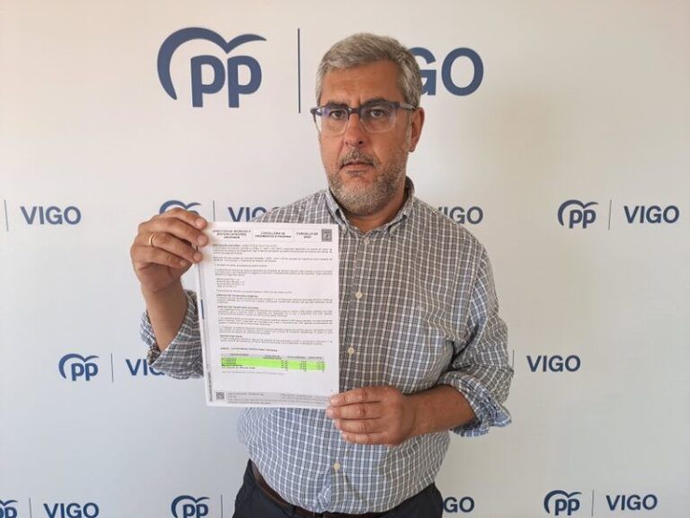 El PP de Vigo avisa de que el ‘sablazo’ del recibo de basura se disparará hasta los 138 euros por la “connivencia” de Caballero con Pedro Sánchez