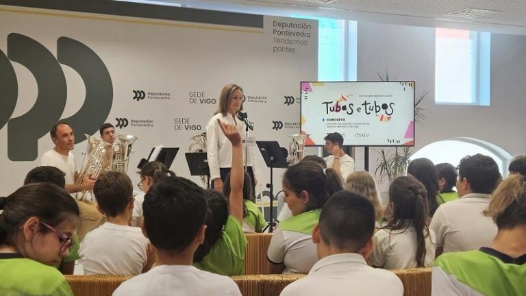 Vigo celebra el Día Europeo de la Música con un concierto del Conservatorio y escolares
