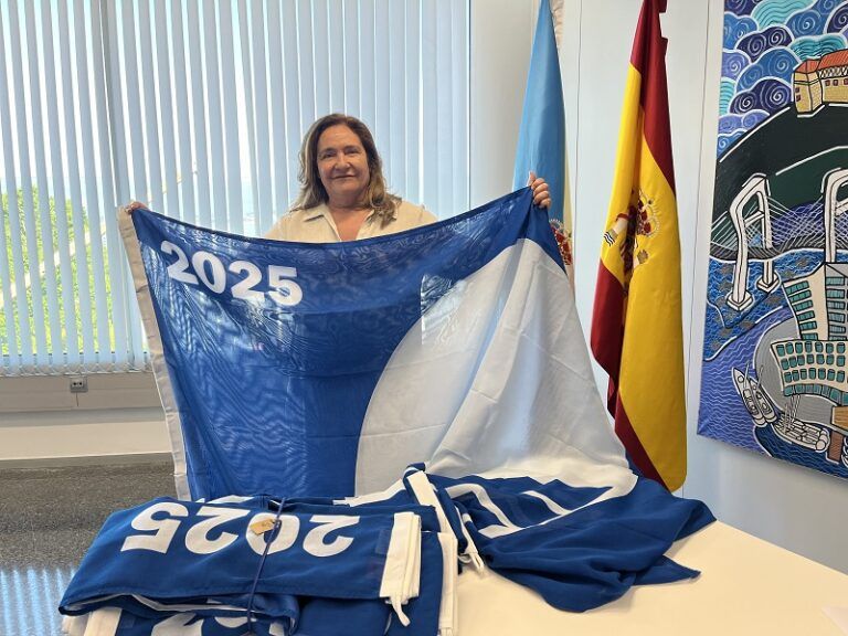 A punto para el verano: Vigo ya tiene sus doce banderas azules