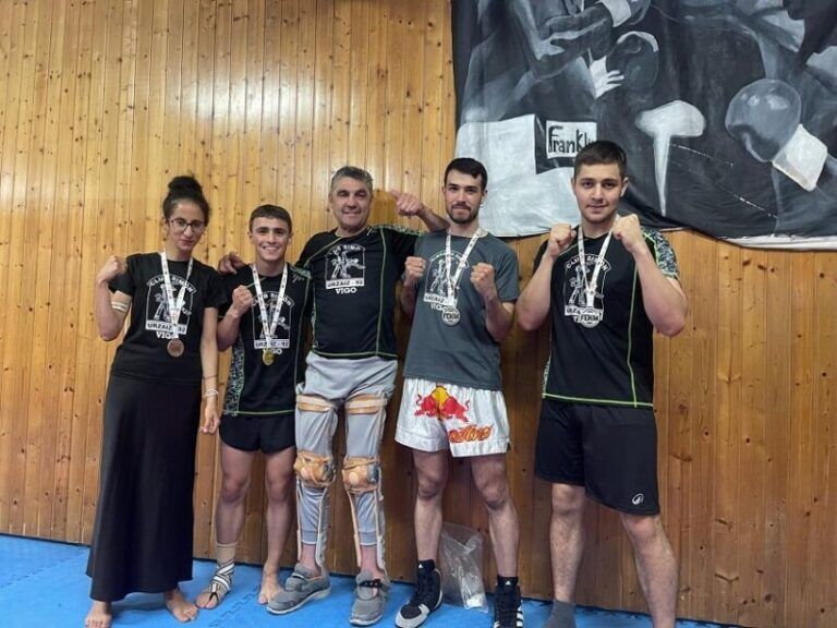 El Gimnasio Simón brilla en el Campeonato de España de Kickboxing con cuatro medallas