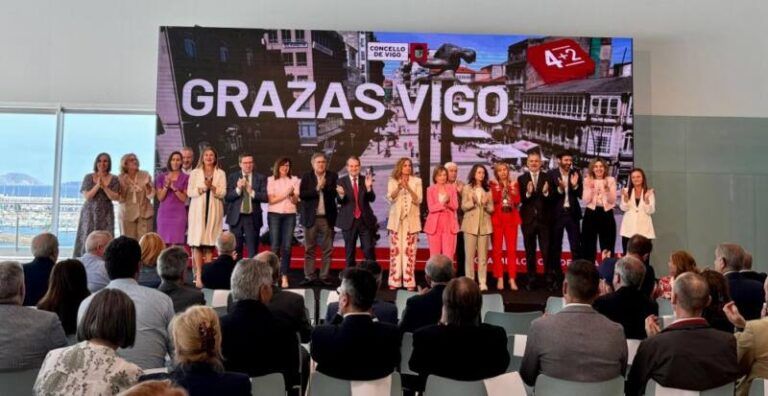 Caballero reivindica 18 años de mandato como la gran transformación urbana de Vigo