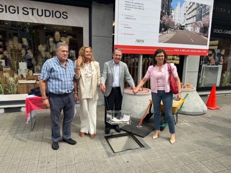 La humanización de la calle Lepanto finalizará en dos meses