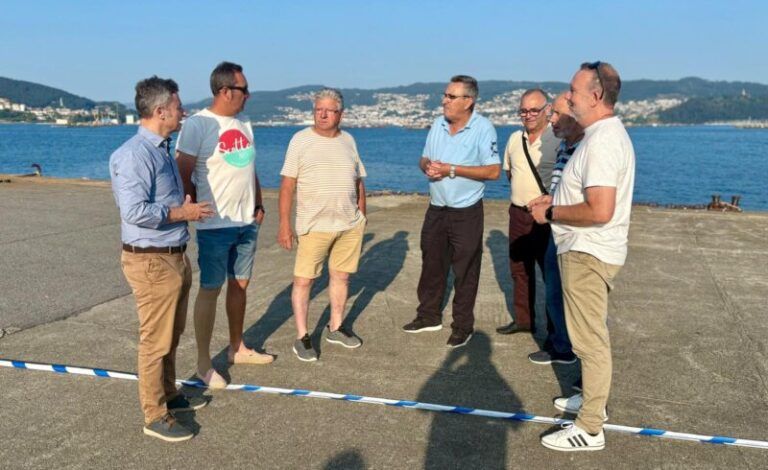 Los pescadores recreativos de Moaña reclaman al Concello la firma de un convenio con Portos para habilitar zonas de pesca