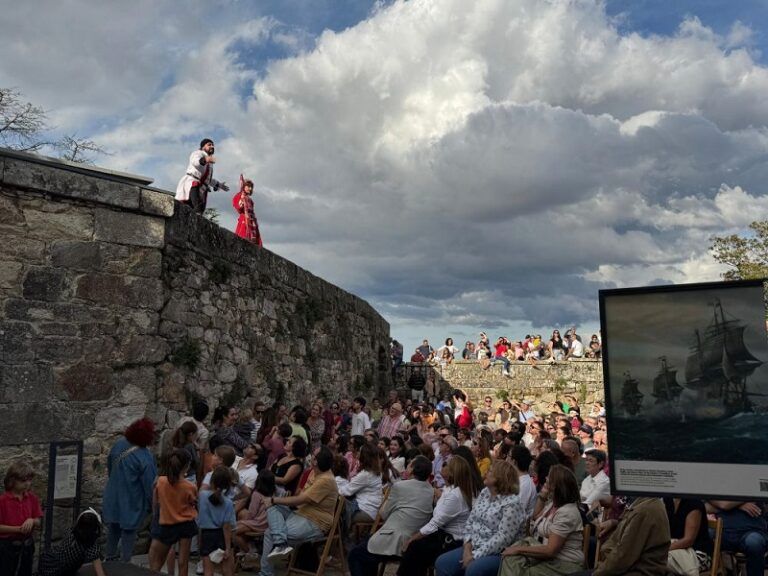 Felipe V, Isabel de Farnesio… ¡y los ingleses! La Fortaleza do Castro acoge una comedia histórica sobre la invasión de 1719