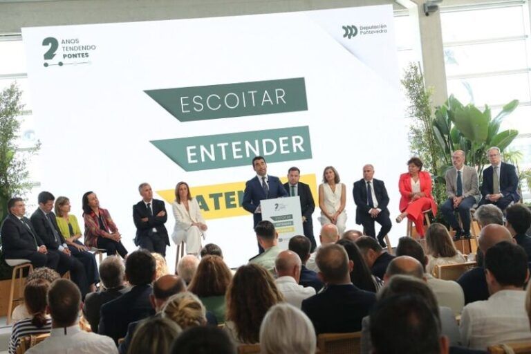 Luis López salienta que o modelo de “escoitar, entender e atender” impulsou máis dun milleiro de obras por valor de 235M€ nos dous primeiros anos de mandato