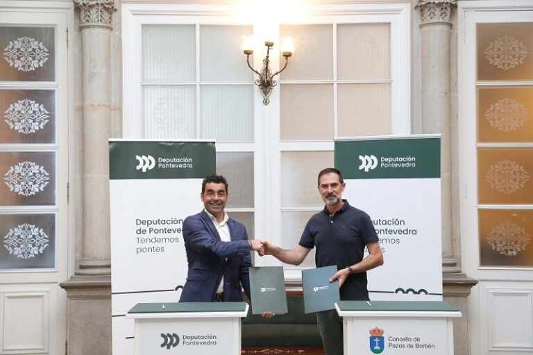 La Deputación invertirá 300.000 euros en la transformación del entorno del Campo da Feira de Moscoso, en Pazos de Borbén