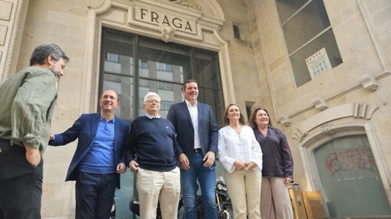 Luisa Sánchez manifesta que “hoxe, o fin das obras do Teatro Cine Fraga está máis preto de materializarse para volver abrir este edificio aos vigueses e viguesas”