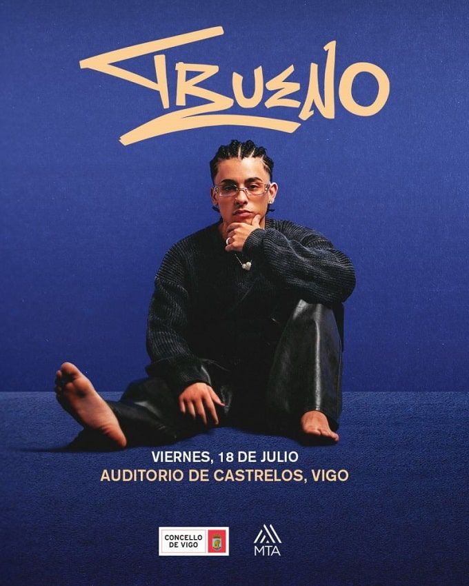 Las reservas para el concierto de Trueno en Vigo estarán disponibles el 10 de julio