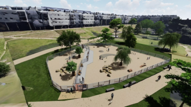 El parque canino de Barreiro contará con 1.105 metros cuadrados y una inversión de 168.000 euros