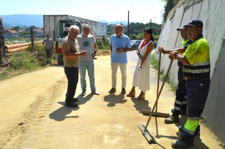 Mos inviste máis de 600.000 euros en actuacións de saneamento na parroquia de Cela