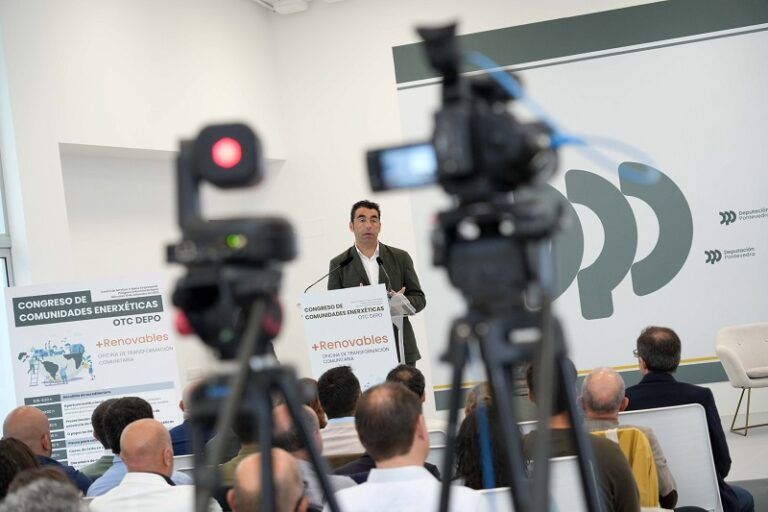 La Deputación de Pontevedra invierte 8,5 millones en nuevos sistemas de producción y consumo de energía sostenible
