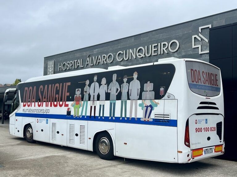 ADOS refuerza la recogida de sangre con una campaña en el Hospital Álvaro Cunqueiro