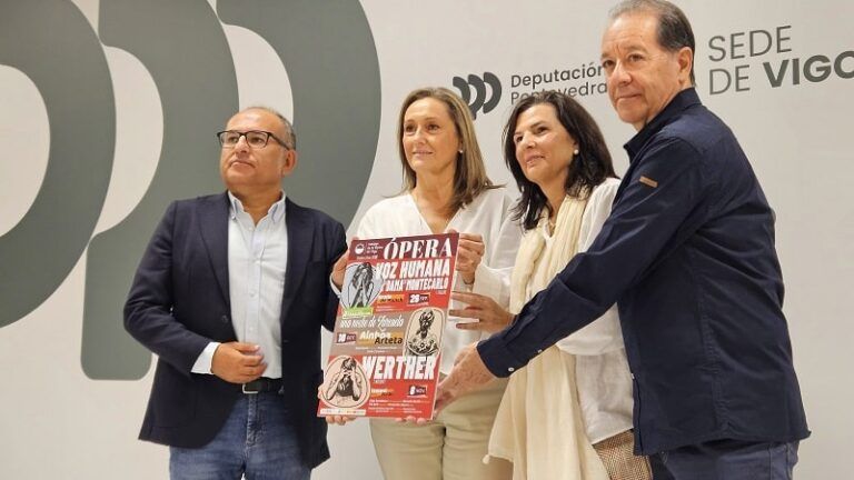 La Diputación impulsa el Outono Lírico de Vigo con 30.000 euros y el estreno de ‘Werther’