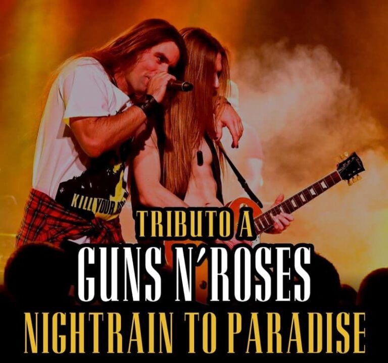 El mejor tributo a Guns N’ Roses llega a Vigo con Nightrain to Paradise