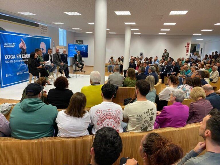 Claudio Giráldez se convierte en la voz del comercio local en Vigo
