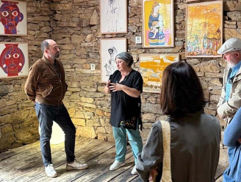 Xosé Merelles destaca el papel del arte como recurso turístico en el rural gallego