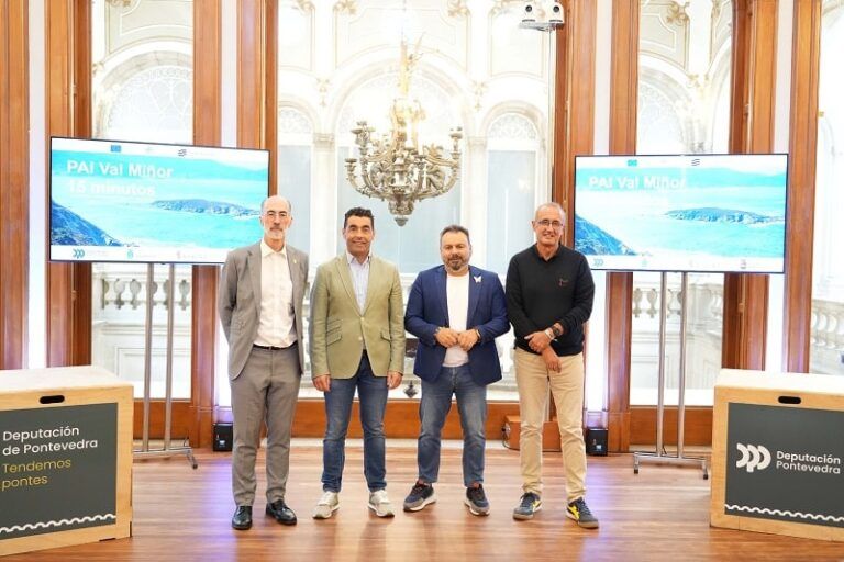El Val Miñor avanza hacia “la ciudad de los 15 minutos” con un proyecto de 7,2 millones impulsado por la Deputación