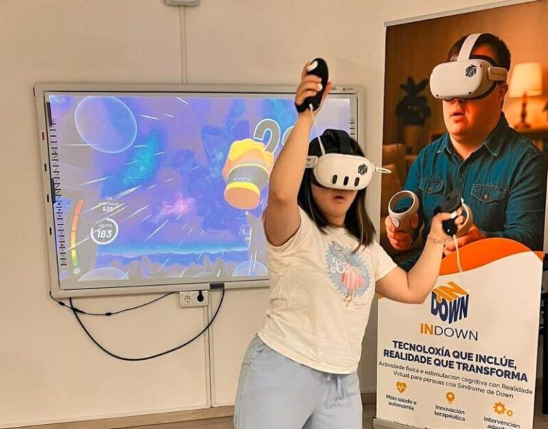 El IIS Galicia Sur impulsa un innovador programa de realidad virtual para jóvenes con síndrome de Down