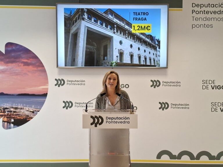 Luisa Sánchez salienta a “forte pegada” da Deputación en Vigo con máis de 20 millóns de euros destinados á cidade no orzamento provincial de 2026