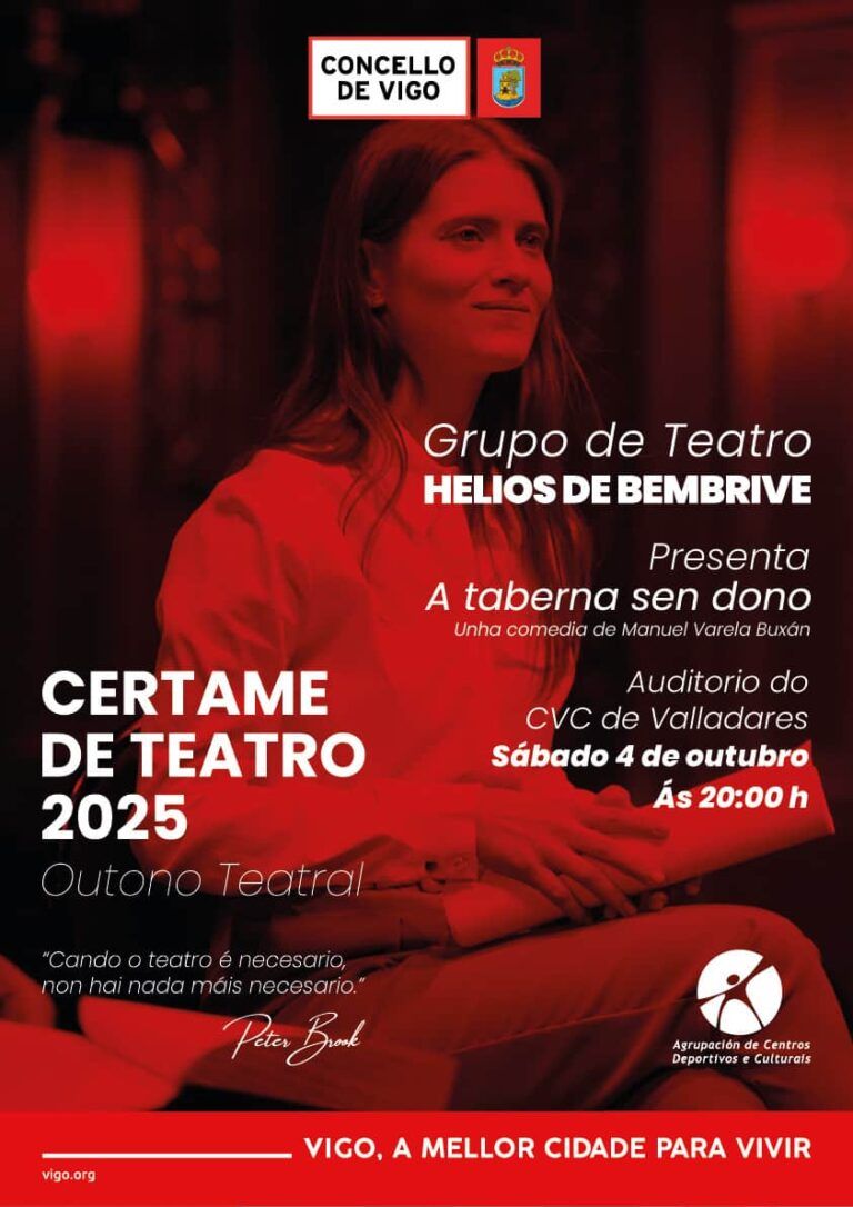 Arranca en Vigo el Certame de Teatro 2025 con la comedia A taberna sen dono