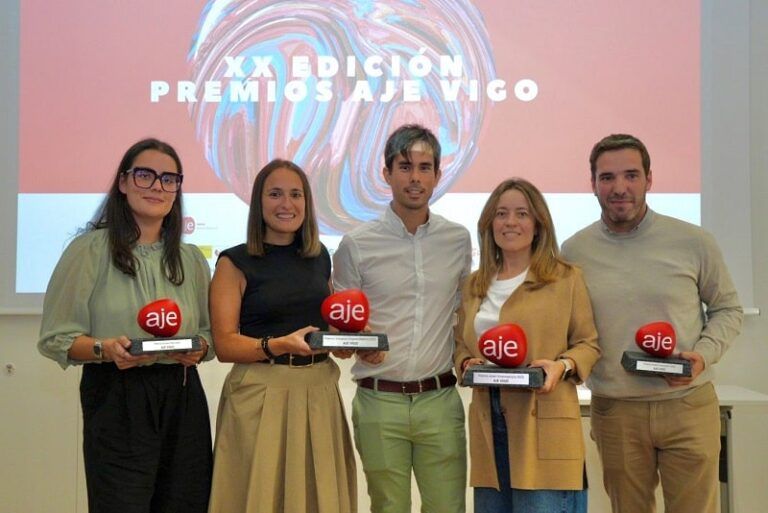 Vig-sec Drone y AP Asesoría triunfan en los XX Premios AJE Vigo