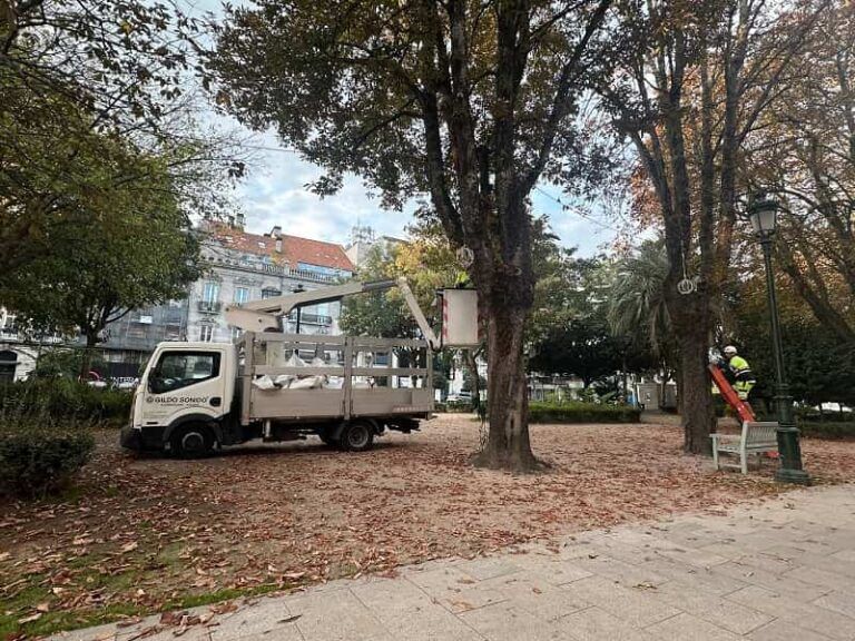 Vecinos denuncian obras ilegales en la Alameda de Vigo y exigen la paralización inmediata de los trabajos