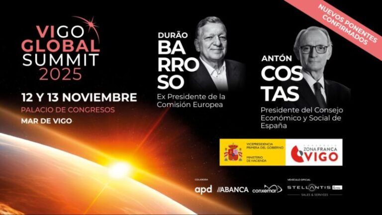 Durão Barroso y Antón Costas se suman al Vigo Global Summit, el gran foro internacional impulsado por Zona Franca