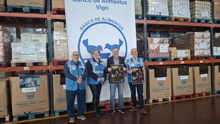 El 50% de la recaudación del espectáculo “35 años y c@ntando”, de Alberto Cunha, se donará al Banco de Alimentos de Vigo