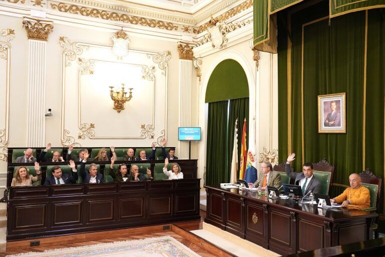 La Deputación de Pontevedra aprueba un presupuesto histórico de 238,6 millones para 2026