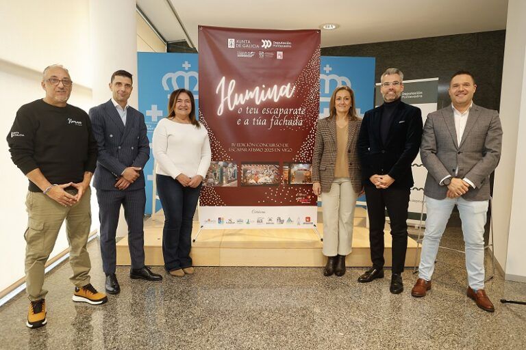 Vigo enciende su comercio local con una nueva edición del concurso “Ilumina o teu escaparate”