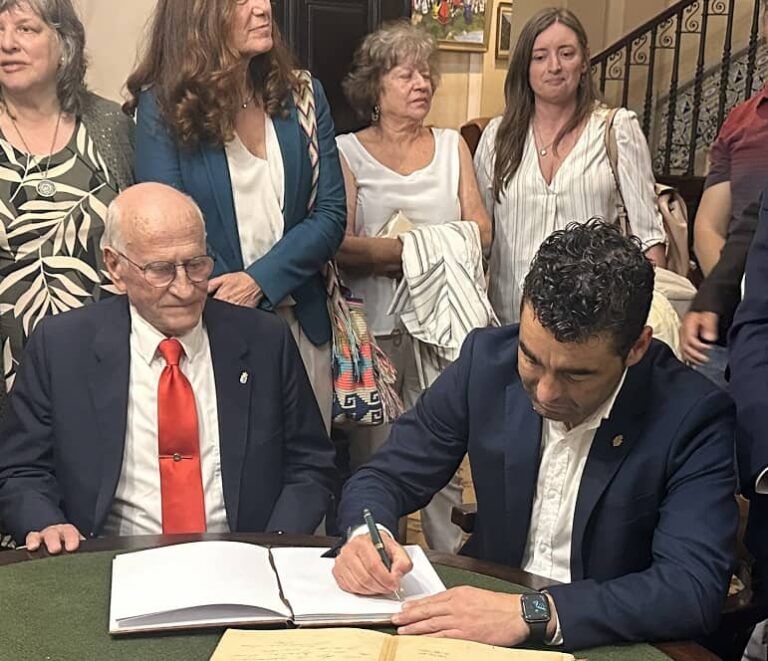 Luis López fortalece los lazos con la colectividad galega en Uruguay y cierra en Montevideo su viaje institucional a Argentina y Uruguay