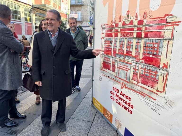 El Mercado do Calvario celebra el centenario de su edificio con una exposición al aire libre