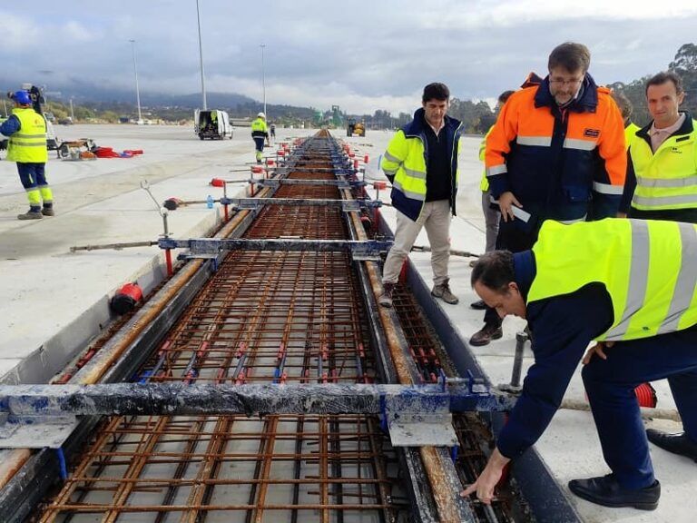 Las obras del apartadero ferroviario de la PLISAN avanzan a gran ritmo