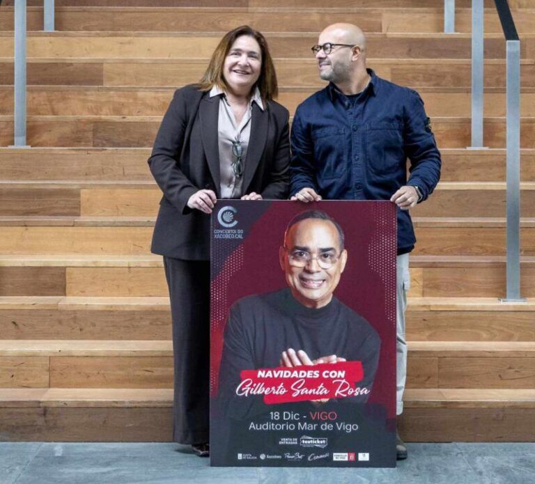 El Grammy 2026 impulsa el regreso de Gilberto Santa Rosa a Vigo dentro de los Concertos do Xacobeo