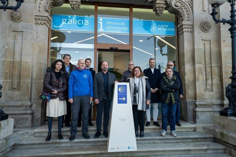 El Camiño Portugués da Costa bate récords en Vigo con cerca de 90.000 peregrinos en 2025
