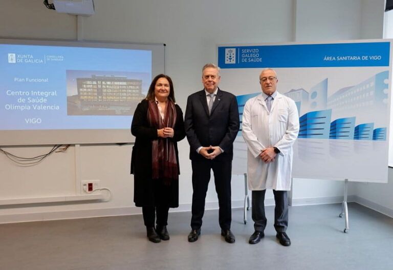Gómez Caamaño fijó en la segunda semana de marzo el inicio de la actividad del CIS Olimpia Valencia de Vigo, con más servicios y un refuerzo de la atención pediátrica y la salud mental