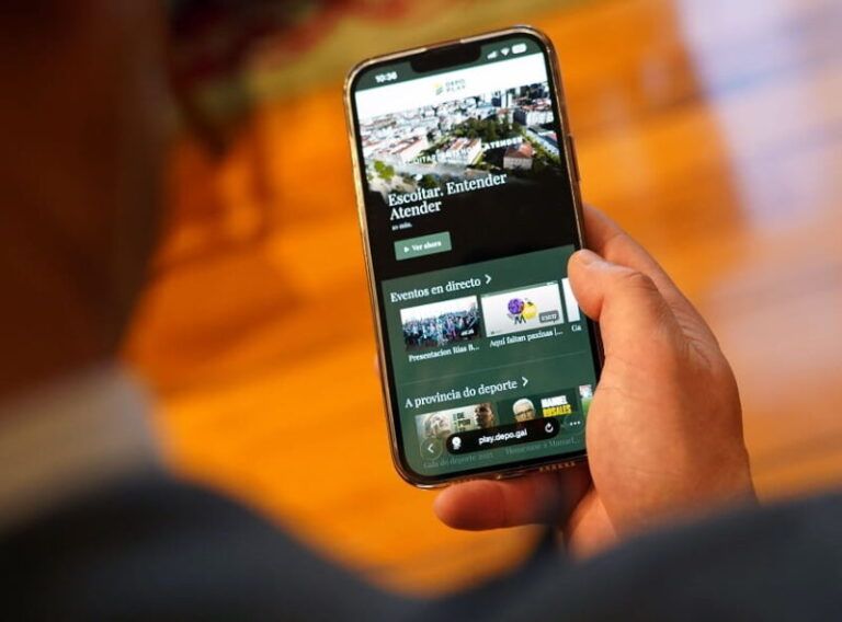A Deputación lanza DepoPlay, unha canle dixital propia, pioneira e accesible para difundir contidos audiovisuais relacionados coa actividade institucional e coa provincia