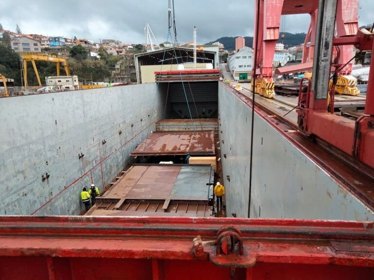 Astilleros San Enrique culmina con éxito su primer gran contrato offshore con Dragados