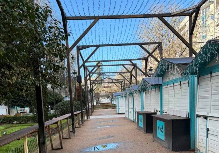 Los vecinos de Vigo Centro denuncian la “ocupación indebida y el grave deterioro” de la Alameda tras el Cíes Market