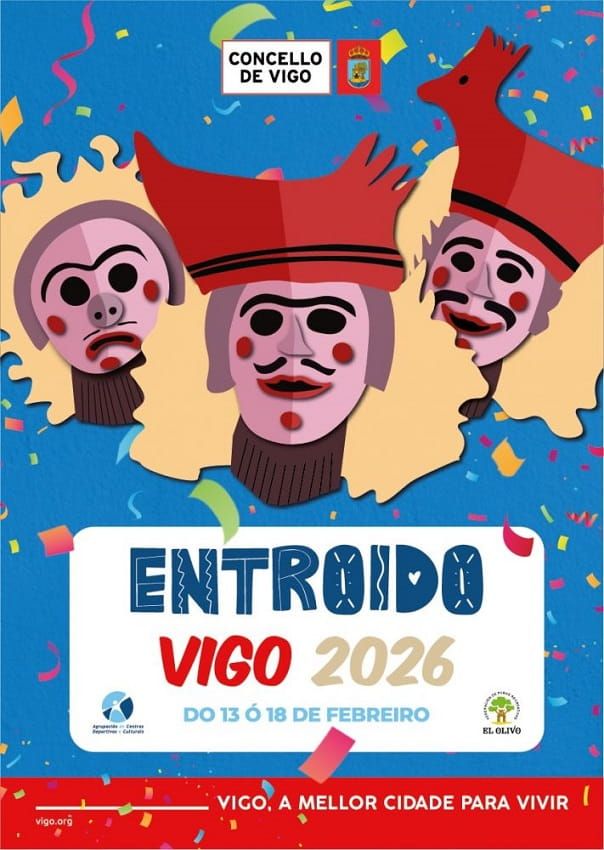 Vigo celebrará el Entroido del 13 al 18 de febrero con pasacalles, comparsas y conciertos