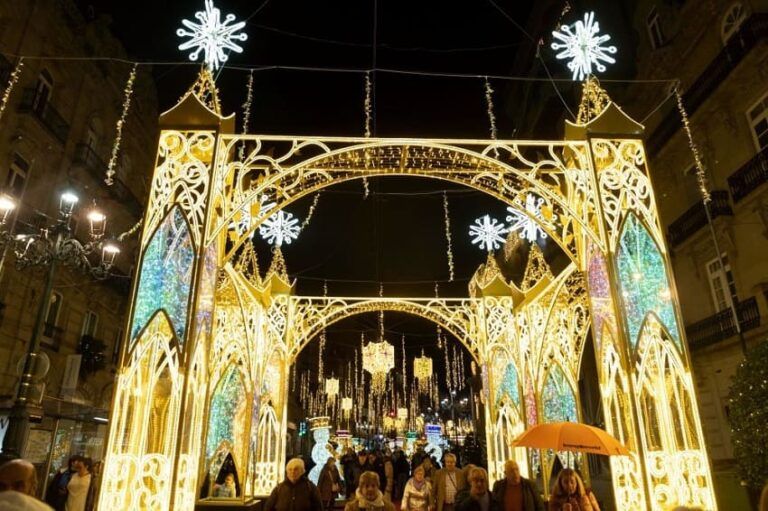 El alumbrado de Navidad en Vigo se mantendrá encendido hasta el domingo 11 de enero