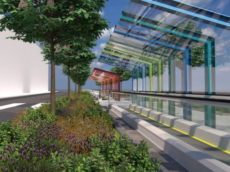 El Concello aprueba el proyecto de la Gran Vía entre Tarragona y Gerona con siete rampas mecánicas
