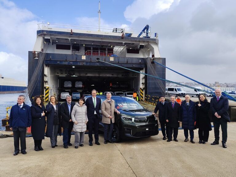 El Puerto de Vigo alcanza los 15 millones de vehículos embarcados y consolida su liderazgo en España