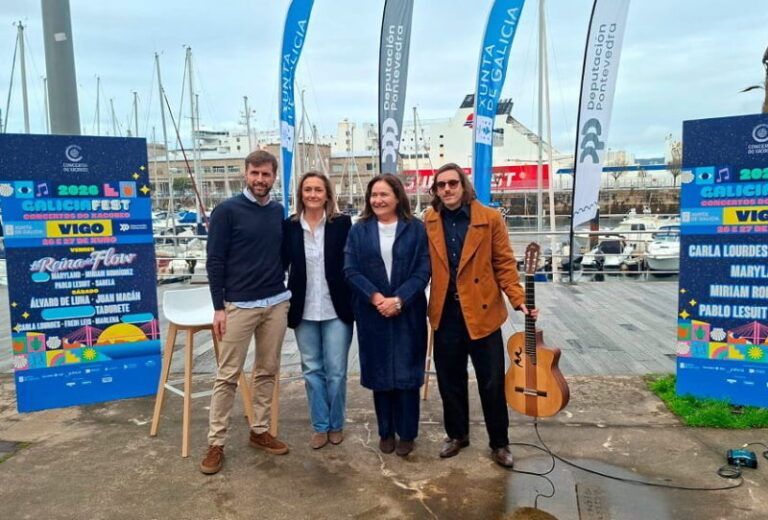 Pablo Lesuit, Maryland, Carla Lourdes, Míriam Rodríguez, Fredi Leis e Sabela porán o acento galego ao Galicia Fest