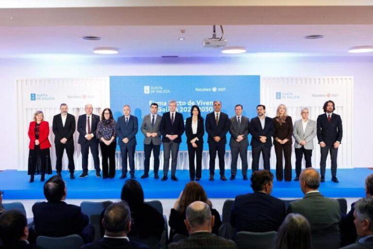 Rueda destaca los 2.000 M€ que invertirá la Xunta hasta 2030 para alcanzar un parque de 10.000 viviendas públicas y blindar el derecho a un hogar