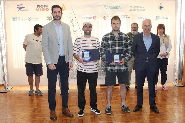 Dominio coruñés en la ría de Vigo: los Tábara conquistan el Memorial Cholo Armada