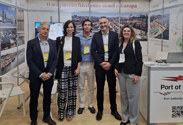 El Puerto de Vigo impulsa su tráfico de fruta con un crecimiento del 70% y refuerza su presencia en Brasil