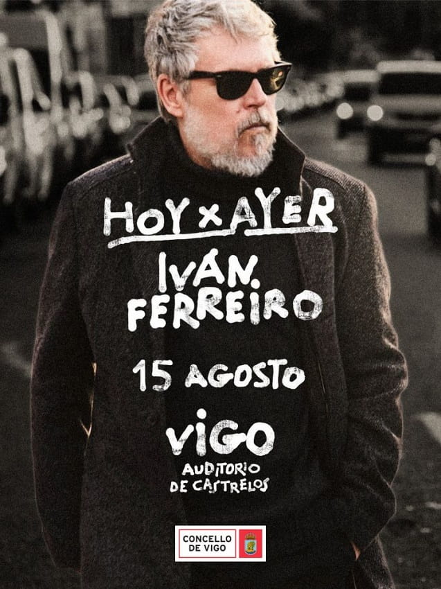 Iván Ferreiro actuará en Castrelos el 15 de agosto dentro de Vigo en Festas 2026