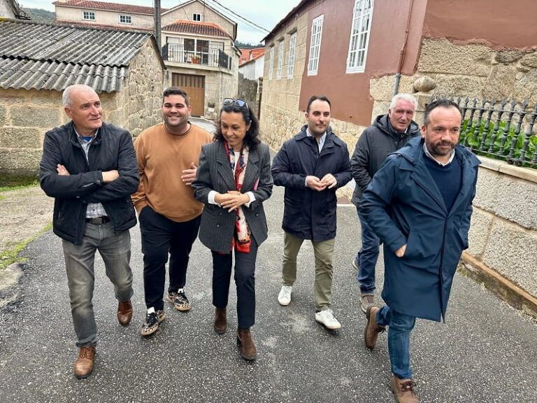 La Diputación invierte más de 170.000 euros en humanizar el núcleo rural de Alcouce en Vilaboa